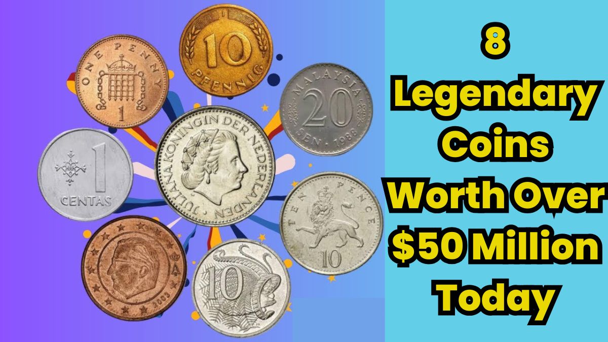 8 Legendary Coins Worth Over $50 Million Today