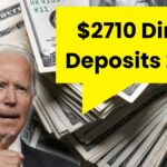 $2710 Direct Deposits 2024